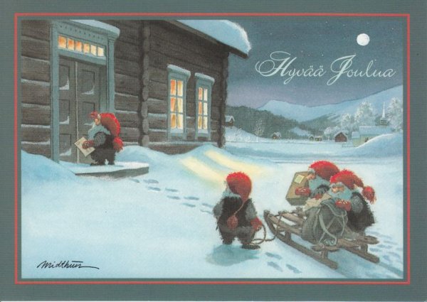 Кьелл Эйнар Мидхью иллюстрации