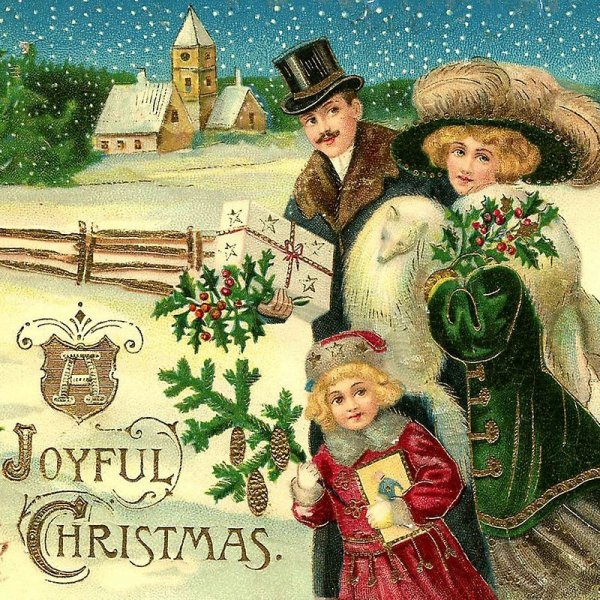 Старинные новогодние открытки