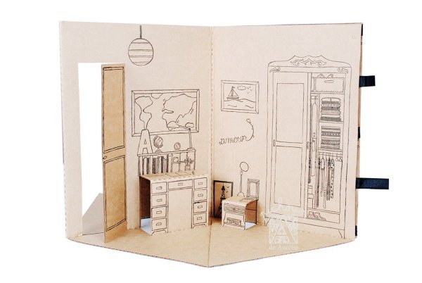 Домик для бумажной куклы