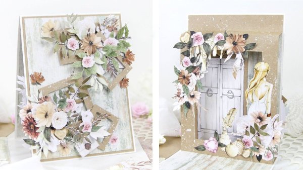 Открытка поп ап Свадебные