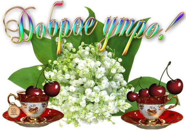 Доброго весеннего утра и хорошего дня
