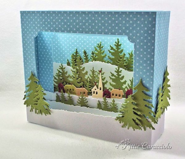 Новогодний бумажный туннель