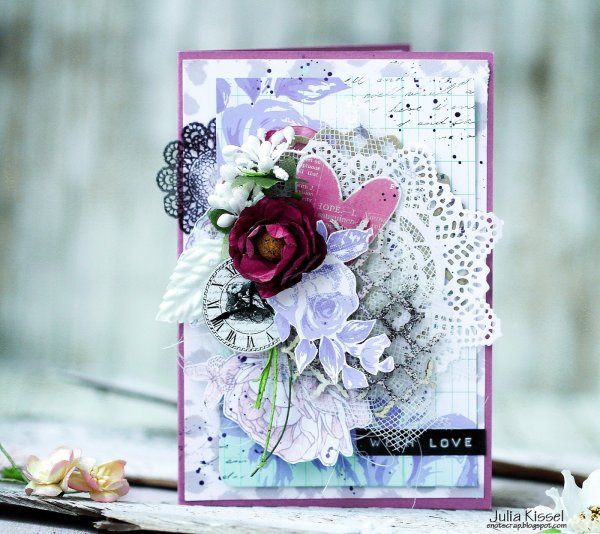 Многослойные объемные открытки