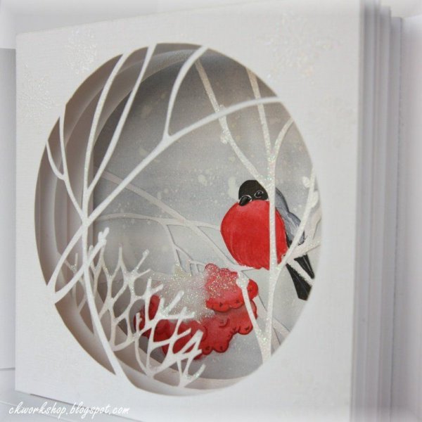 Новогодний бумажный туннель