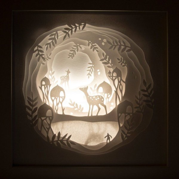 Многослойная аппликация для детей