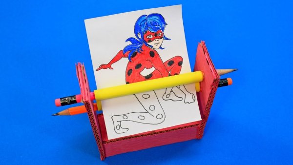 Волшебная открытка с фокусом