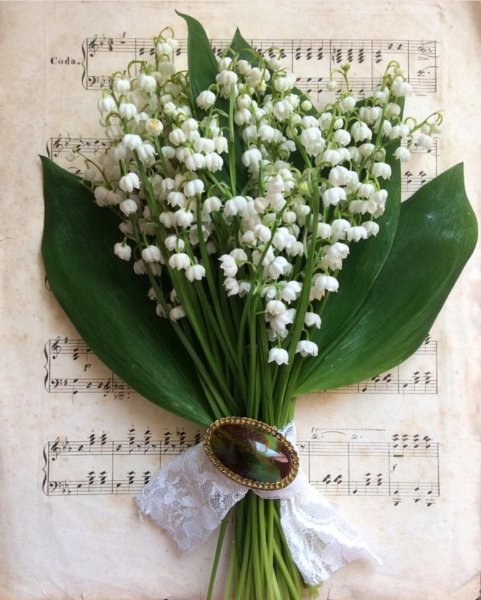 Букет ландышей
