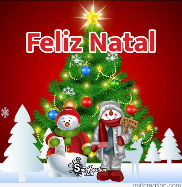 Feliz Natal поздравления