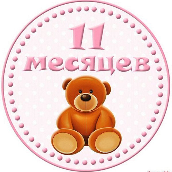 Поздравляю с 11 месяцами