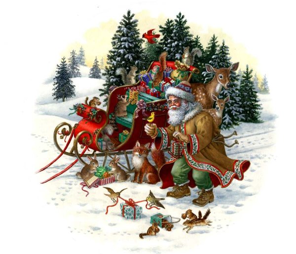 Новогодние открытки 1984