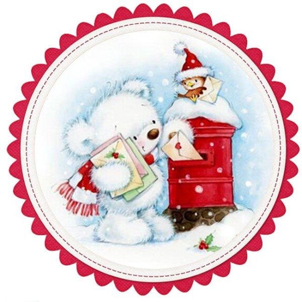 Новогодние открыточки маленькие