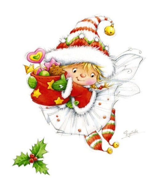 Новогодние феечки Марины Федотовой