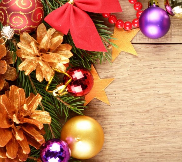 Новогодний фон для открытки