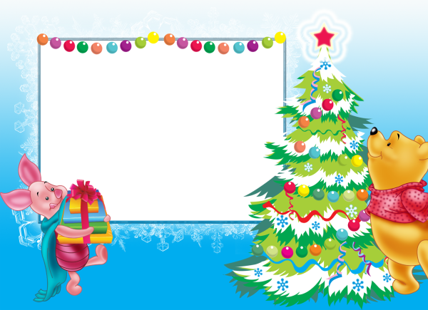 Рамка Новогодняя детская