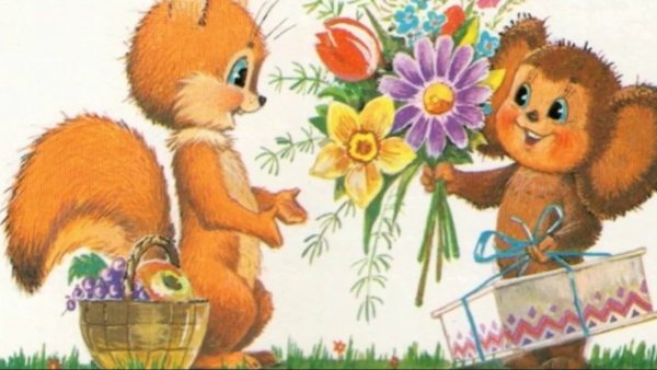 Поздравления с 8 марта детские