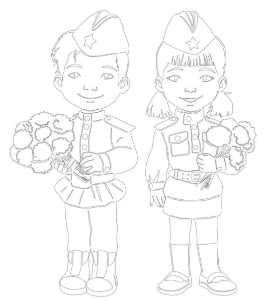 Вытынанка солдат