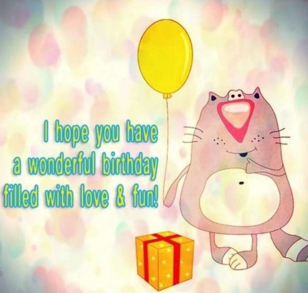 Поздравления с днём рождения на английском