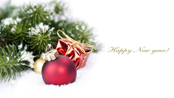 Красивый новогодний фон