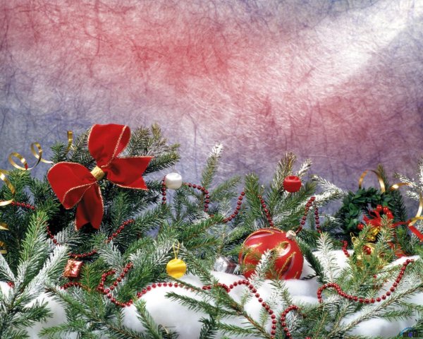 Новогодние обои на рабочий стол