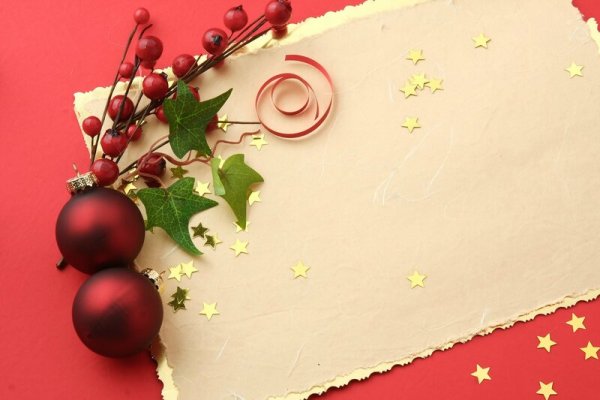 Нежный новогодний фон