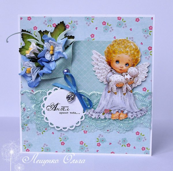 Открытки с крестинами девочки