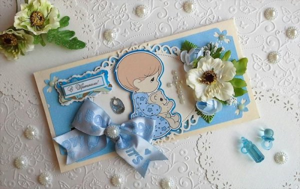 Открытки с крестинами мальчика