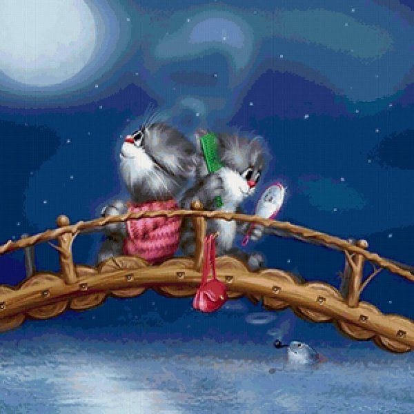 Коты Алексея Долотова спокойной ночи