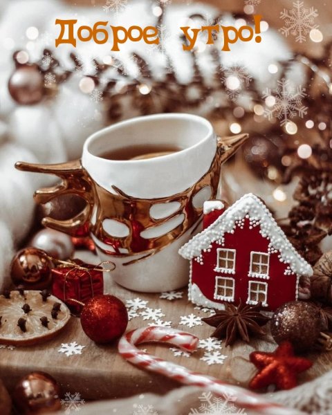 С добрым предновогодним утром