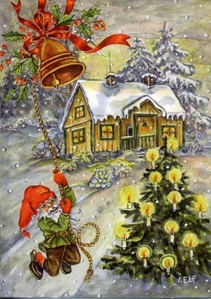 Новогодние и Рождественские рисунки