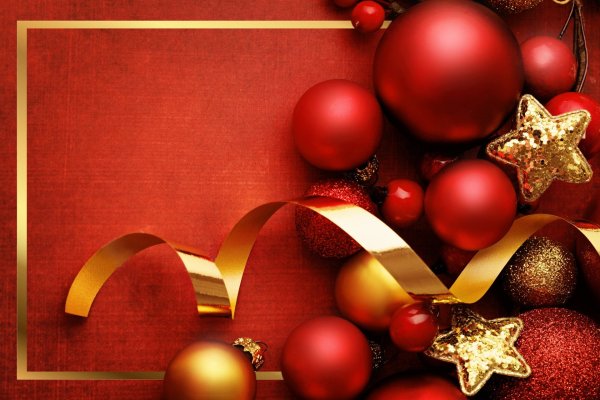 Новогодний фон для открытки