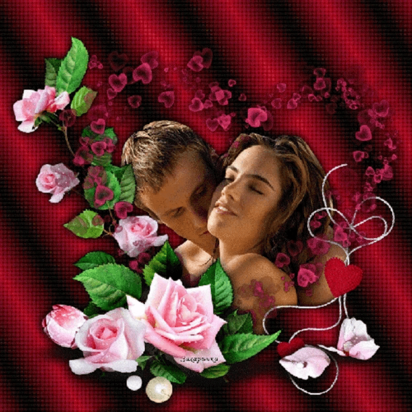 Романтичная открытка любимому