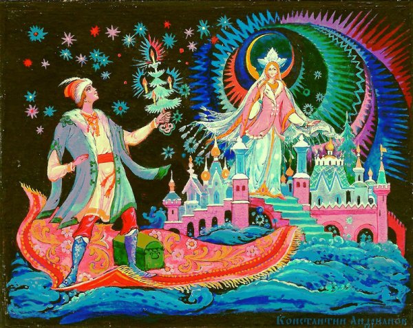 Художник Андрианов Палех