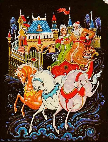 Художник Андрианов открытки с новым годом