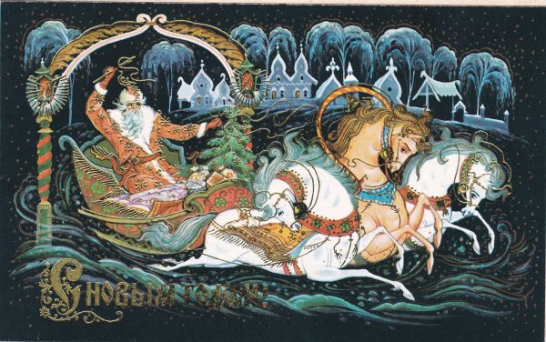 Художник Андрианов Палех