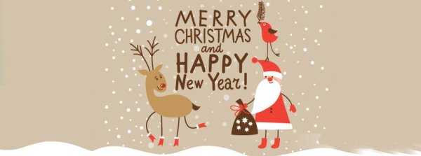 Merry Christmas открытки на английском