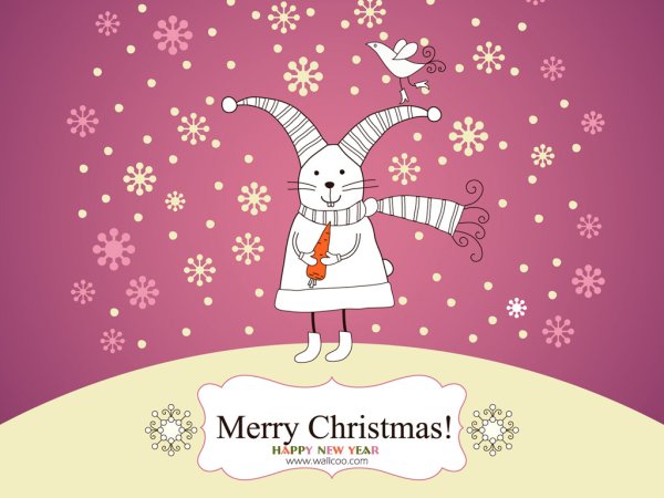 Стильные открытки с Рождеством