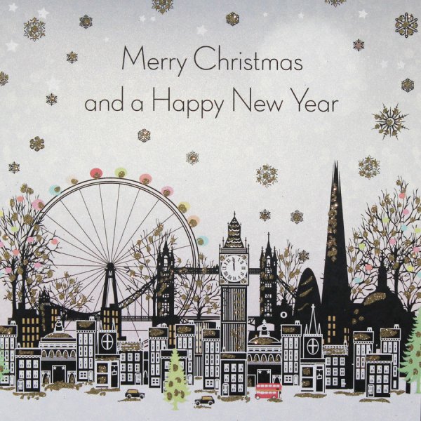 Merry Christmas стильные открытки