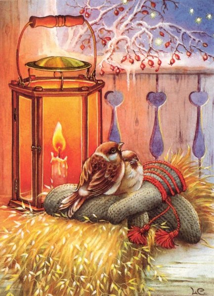 Душевные новогодние иллюстрации