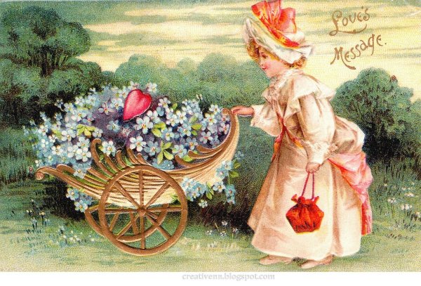 Художественные открытки