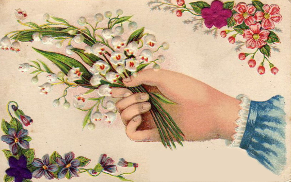 Старинные открытки с днем рождения