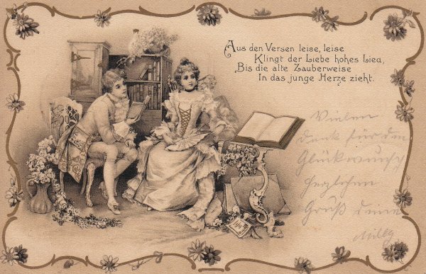 Открытки в старинном стиле