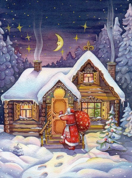 Иллюстрации на новогоднюю тему