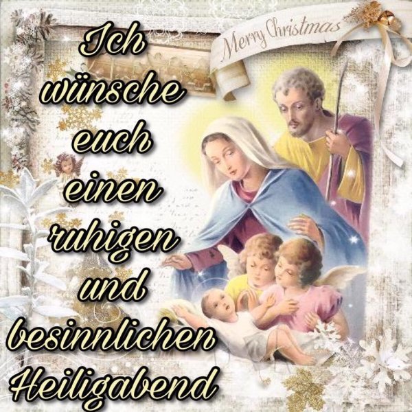 Heiligabend поздравления