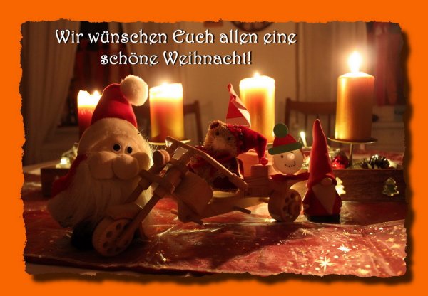 Weihnachtszeit открытка