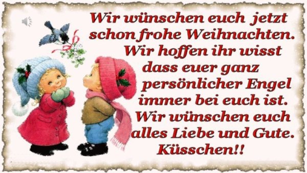 Frohe Weihnachten открытки