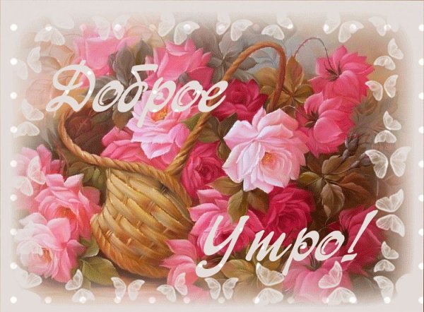 Открытки с добрым утром Олечка