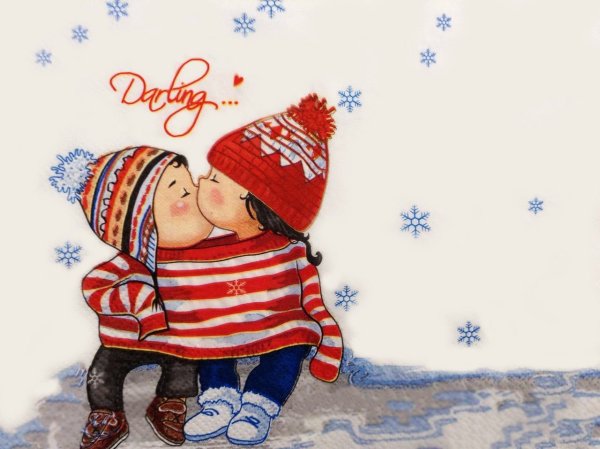 Новогодние открыточки милые