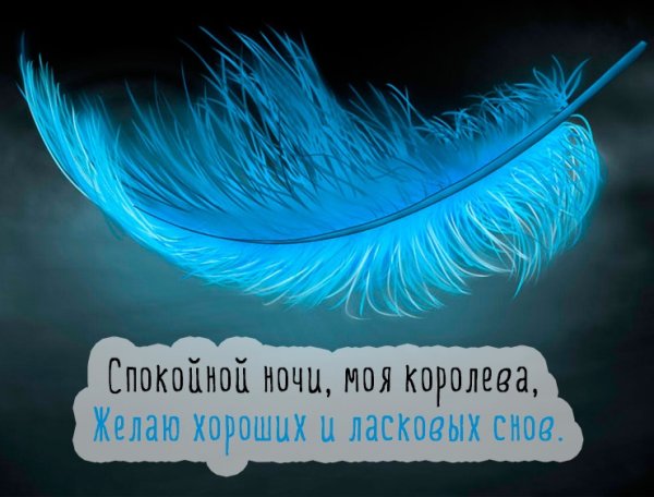 Спокойной ночи любимая