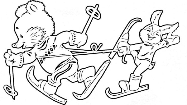 Вырезалки на окна к новому году шаблоны