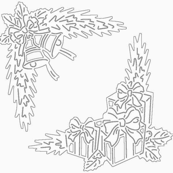 Новогодние рисунки карандашом